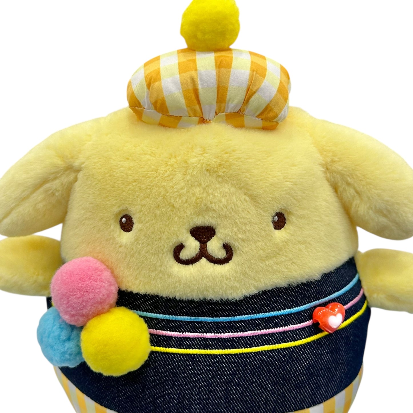 Pompompurin "Gingham Denim" 8in Plush