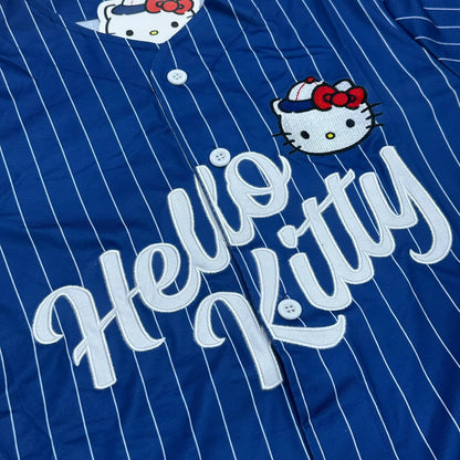 JapanLA Hello Kitty Blue Baseball Jersey
