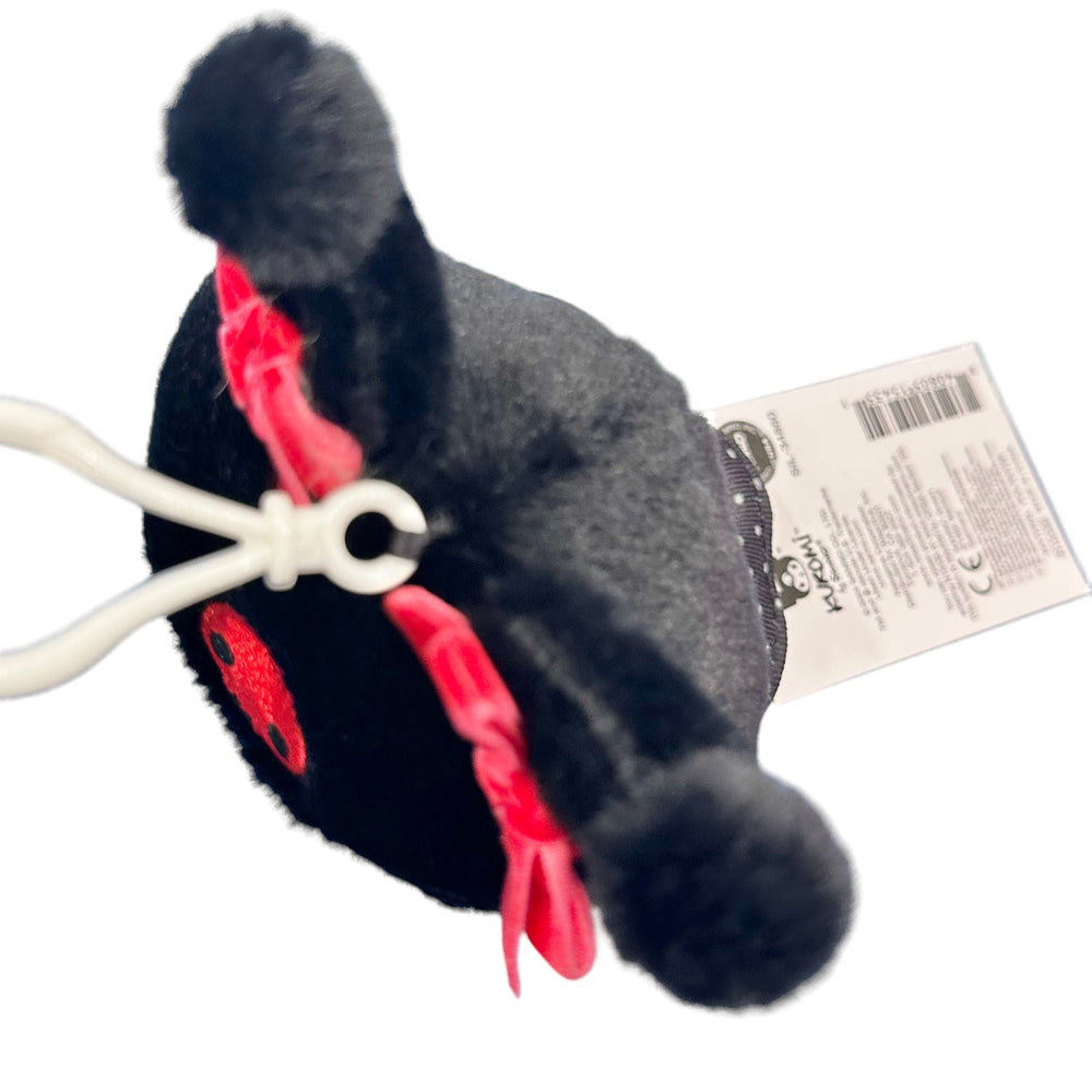 Kuromi "Retro Red" Mascot Clip On Plush