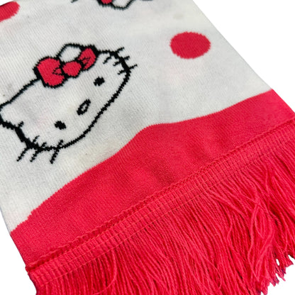 Hello Kitty "Pink Pattern" Scarf & 3D Bow Beanie