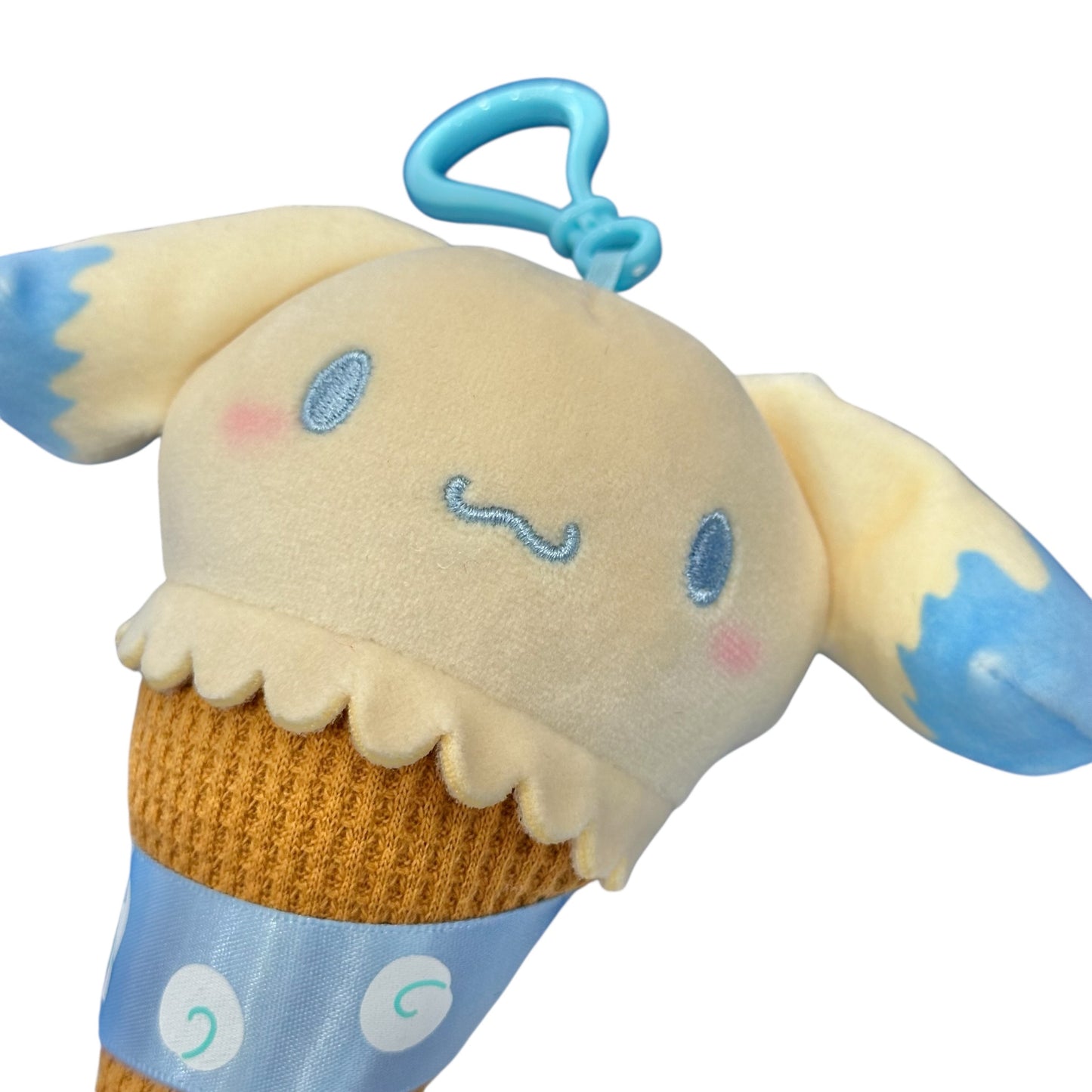 Cinnamoroll "Ice Cream Food" Mascot Clip On