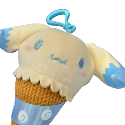 Cinnamoroll "Ice Cream Food" Mascot Clip On