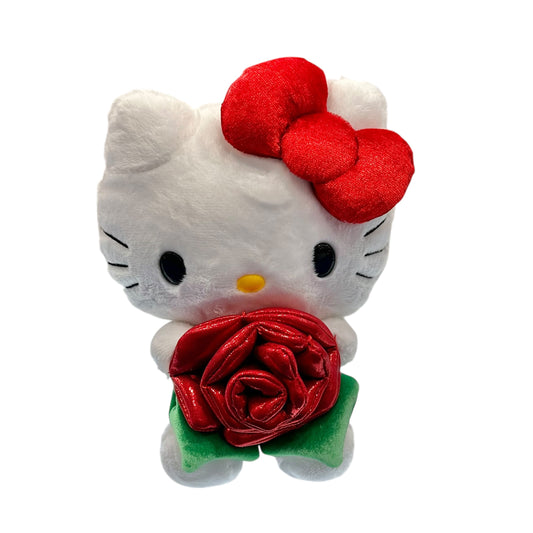 Hello Kitty "Glitter Rose" 8in Plush