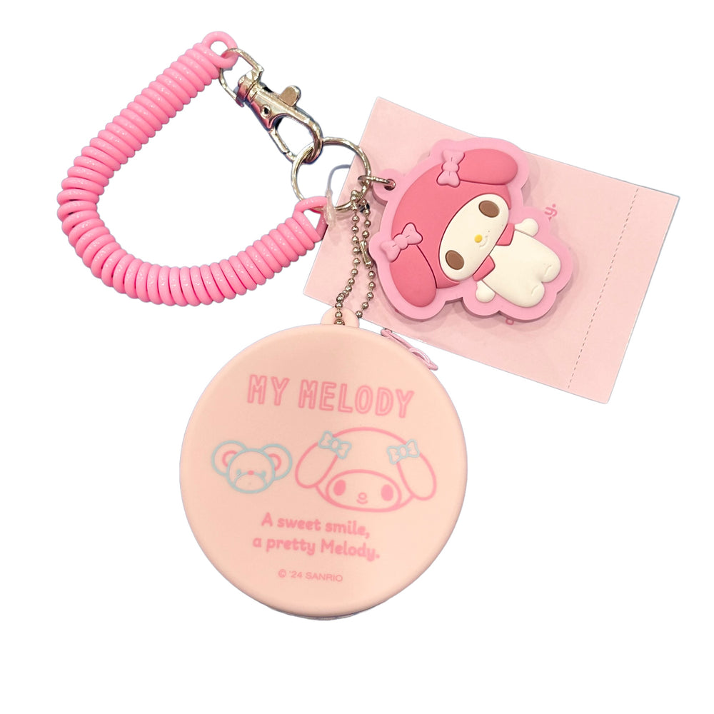 My Melody "B" Keyring w/ Mini Case