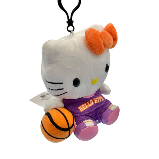 Hello Kitty "Basketball Club Activities" Mascot Clip On