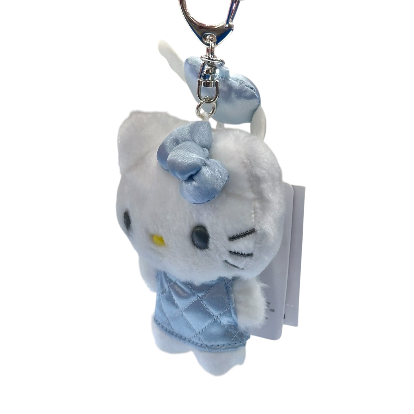 Hello Kitty "Blue Quilt" Keychain w/ Mascot