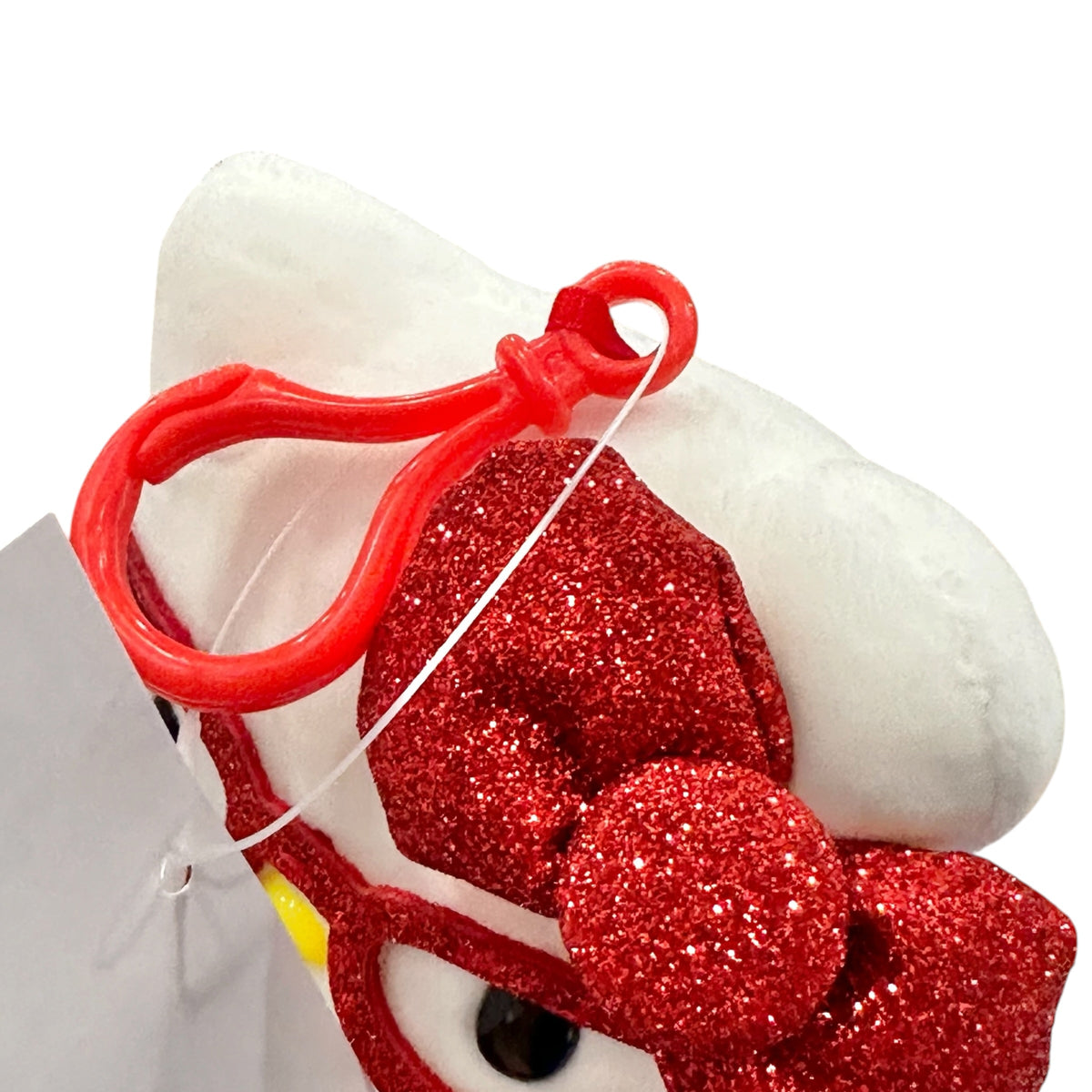 Hello Kitty "Spangle Glasses" Mascot Clip On Plush