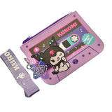 Kuromi Newtro Strap Card Wallet