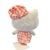 Hello Kitty "Gingham Casquette" 8in Plush