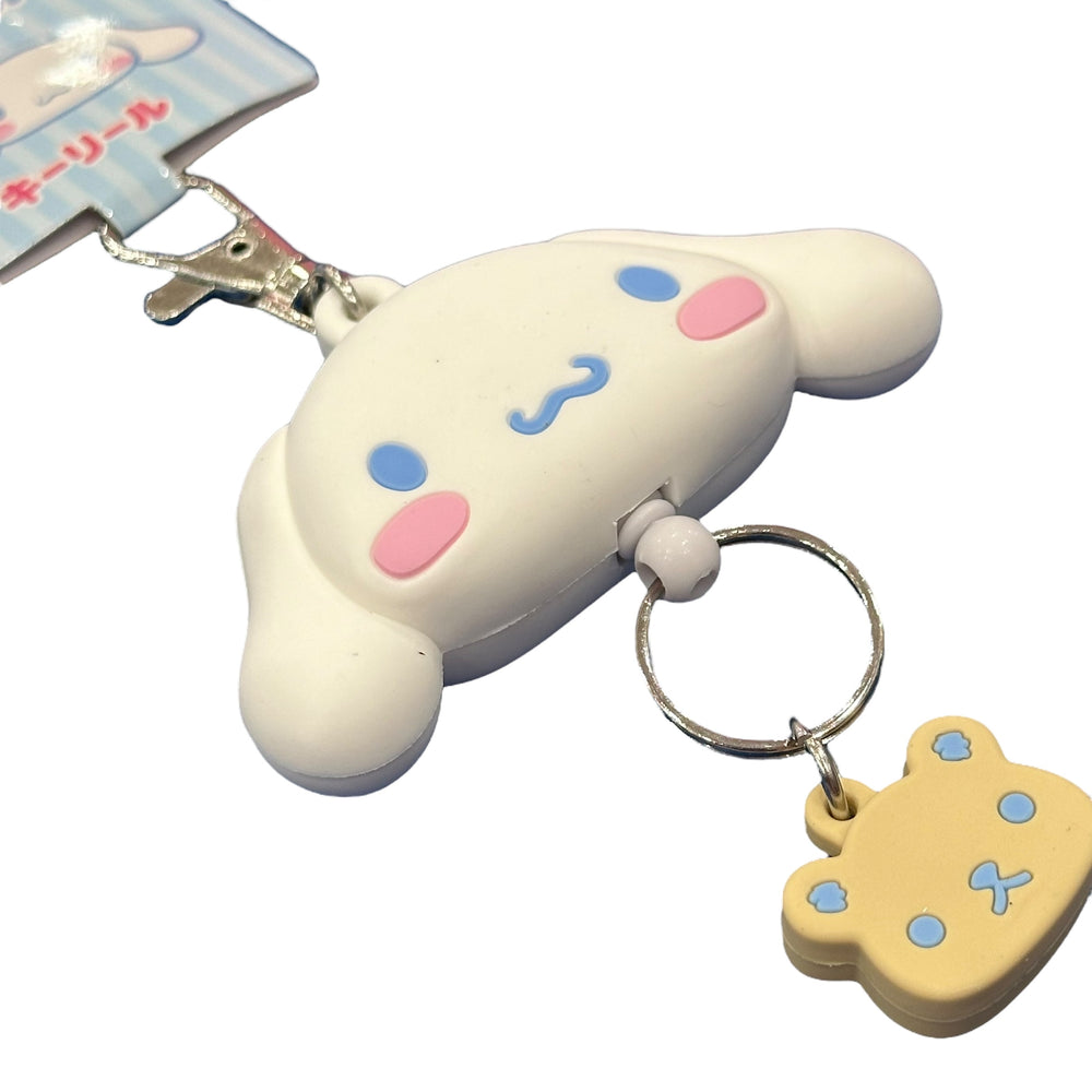 Cinnamoroll "Face" Key Ring w/ Reel