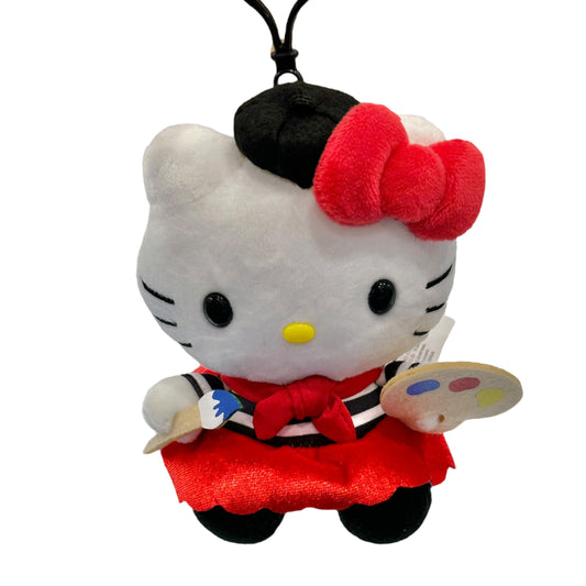 Hello Kitty "Art Club Activities" Mascot Clip On