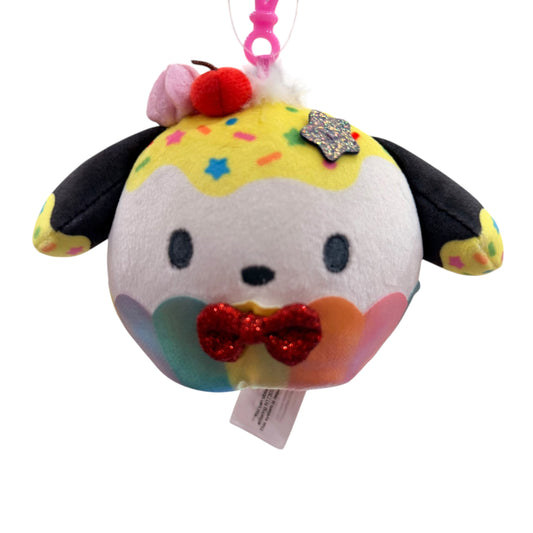 Pochacco "Colorful Cute Sweets" Cupcake Mascot Clip On