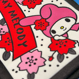 My Melody "Hanafuda" Flat Pouch