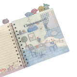 Sanrio Characters "Room" Index Notebook (Pink)