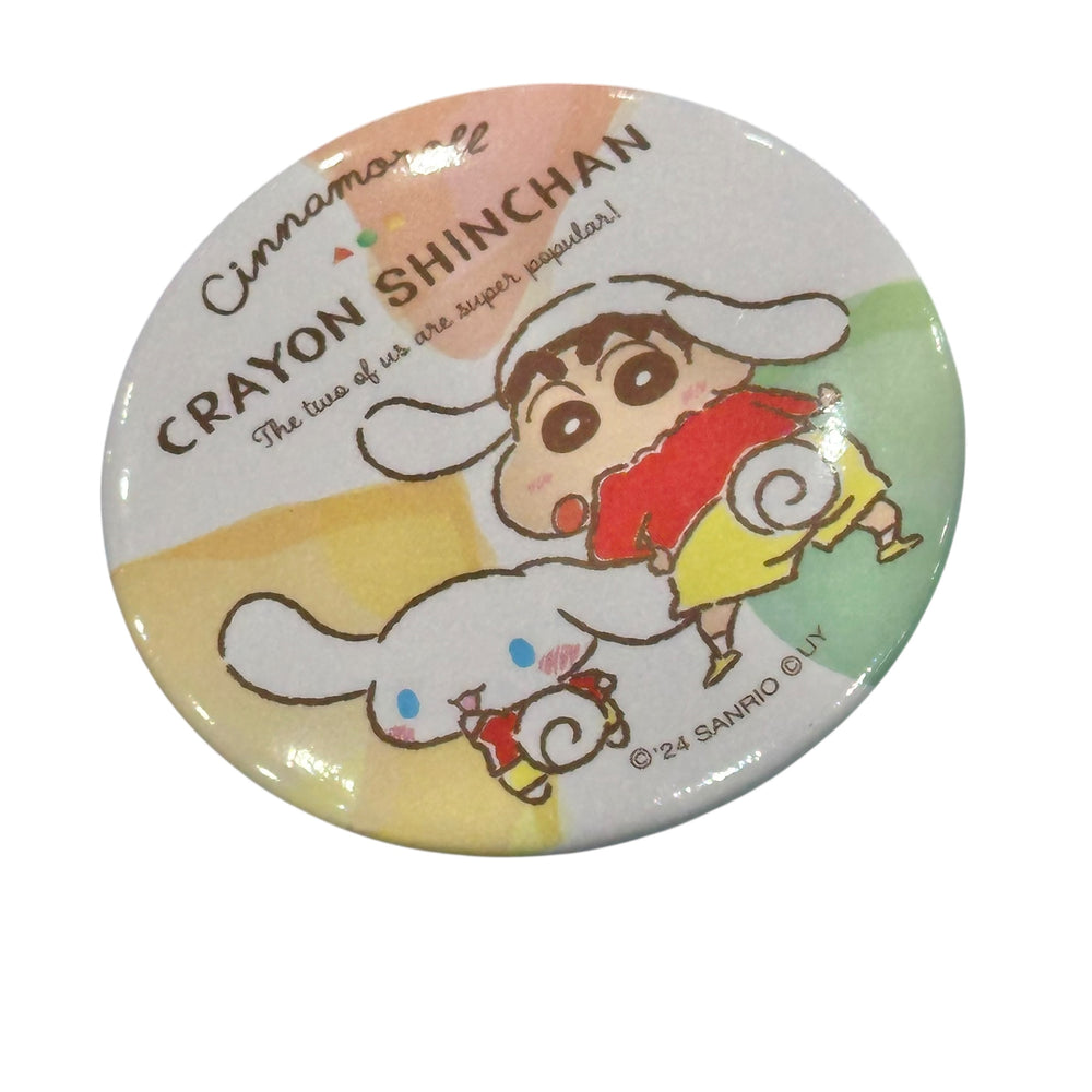 Cinnamoroll x Crayon Shin Chan Random Badge