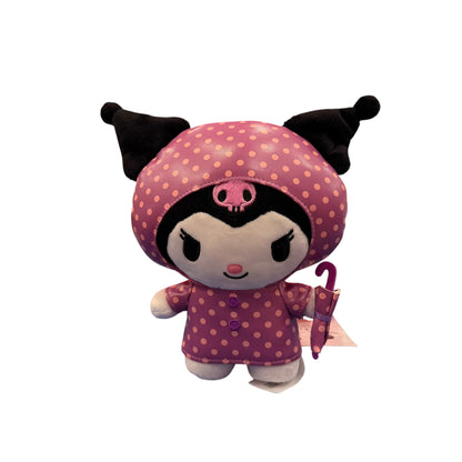 Kuromi "Raincoat" 7in Standing Plush