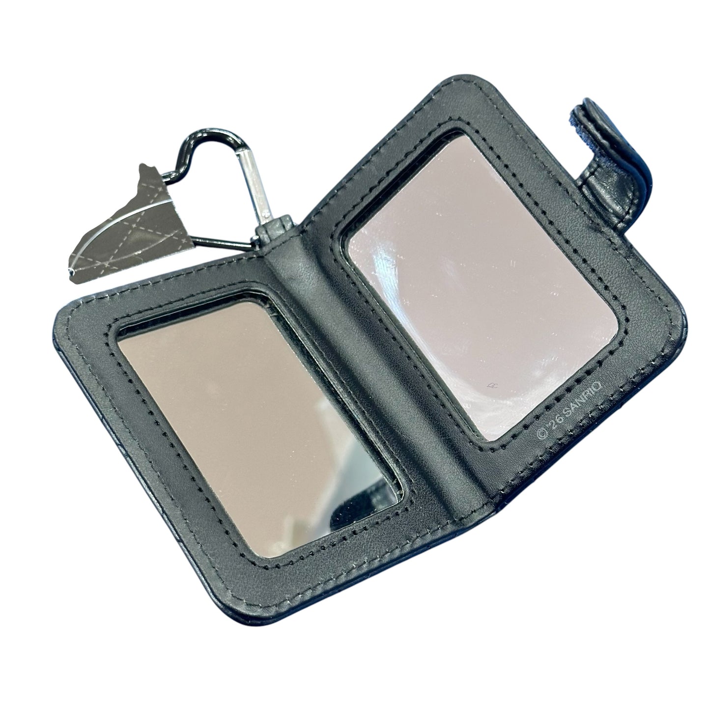 Hello Kitty "Black Quilt" Handy Mirror