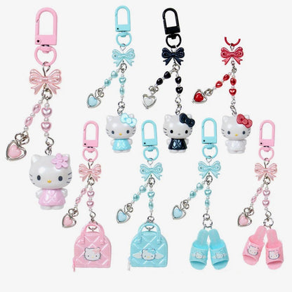 Hello Kitty "Quilt" Secret Key Ring