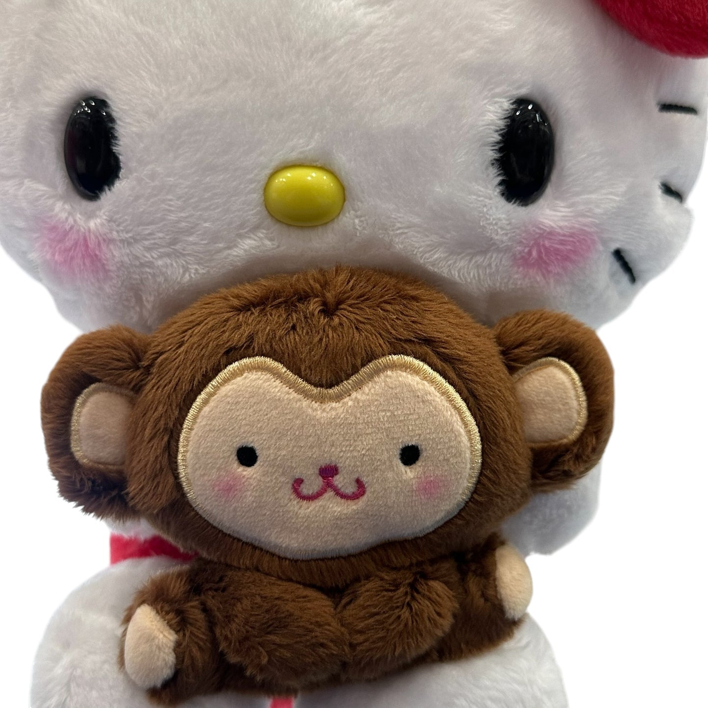 Hello Kitty "Baby Chimpanzee Hug" 8in Plush