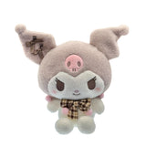 Kuromi "Mocha Check" 11in Plush