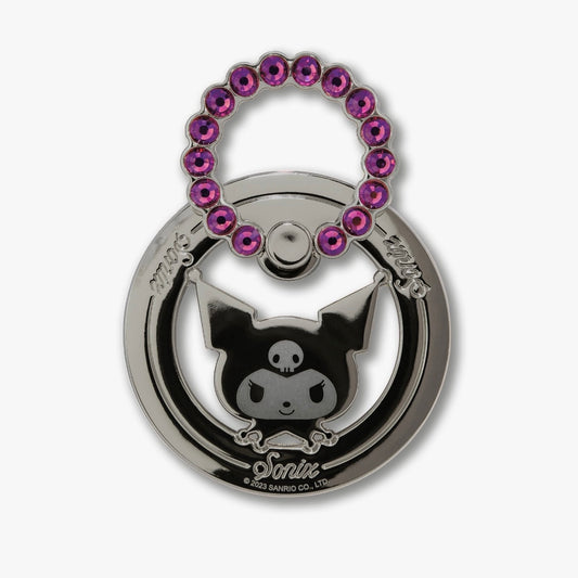 Sonix x Kuromi Magnetic Rhinestone Phone Ring
