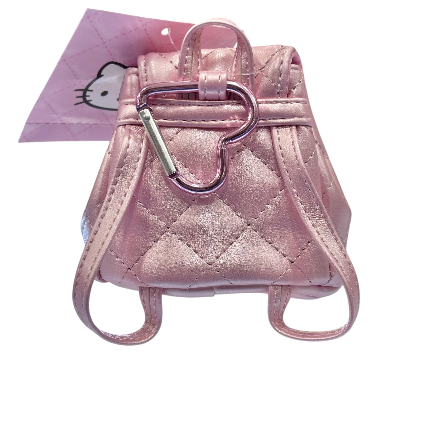 Hello Kitty "Pink Quilt" Mini Backpack Pouch