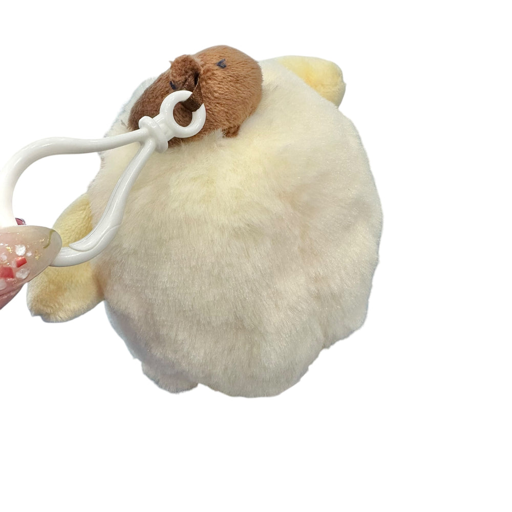 Pompompurin "Candy Ghost" Mascot w/ Ball Chain