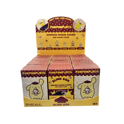 Sonix x Pompompurin & Friends Peeker Charm Blind Box