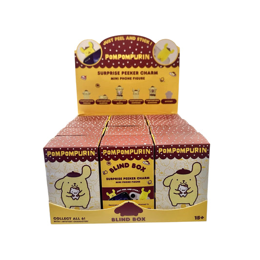 Sonix x Pompompurin & Friends Peeker Charm Blind Box