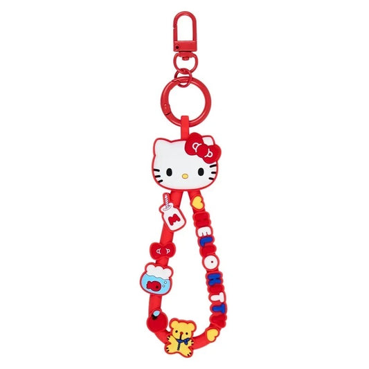 Hello Kitty Keyring w/ Rubber Strap