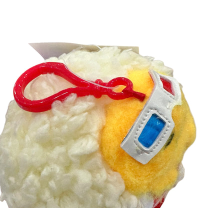 Gudetama "Movie Theater" Mascot Clip On Plush