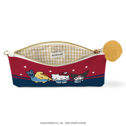 Hello Kitty & Friends "Varsity" Pencil Pouch w/ Strap