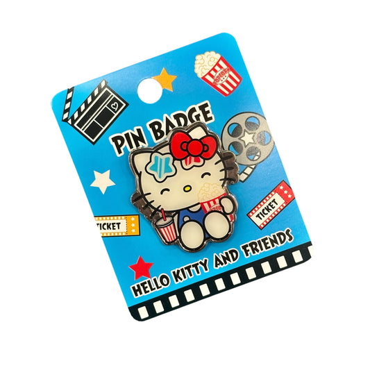 Hello Kitty "Movie Theater" Pin Badge