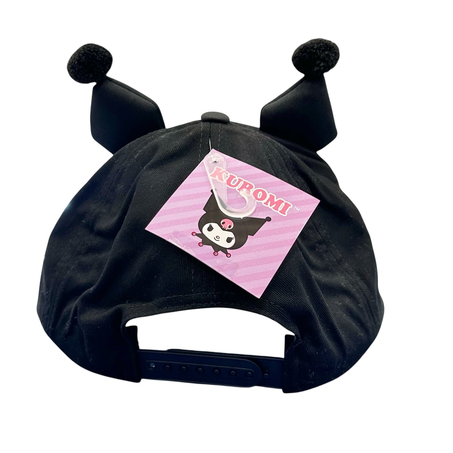 Kuromi "3D Ears" Foam Front Flap Brim Baseball Cap