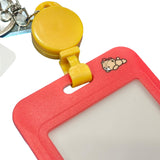 Hello Kitty "Red" Plastic Card Case w/ Key Reel