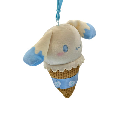 Cinnamoroll "Ice Cream Food" Mascot Clip On