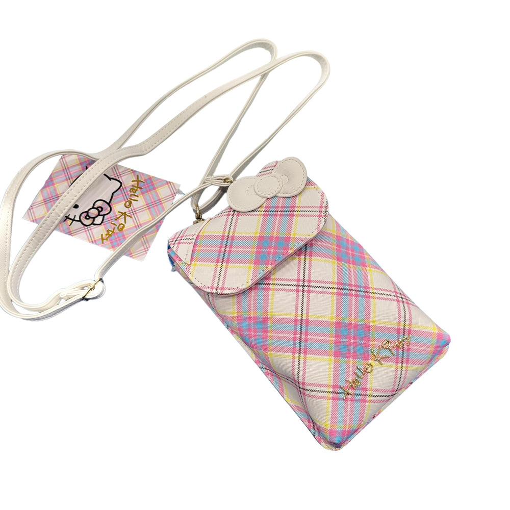 Hello Kitty "Tartan" Mobile Shoulder Bag