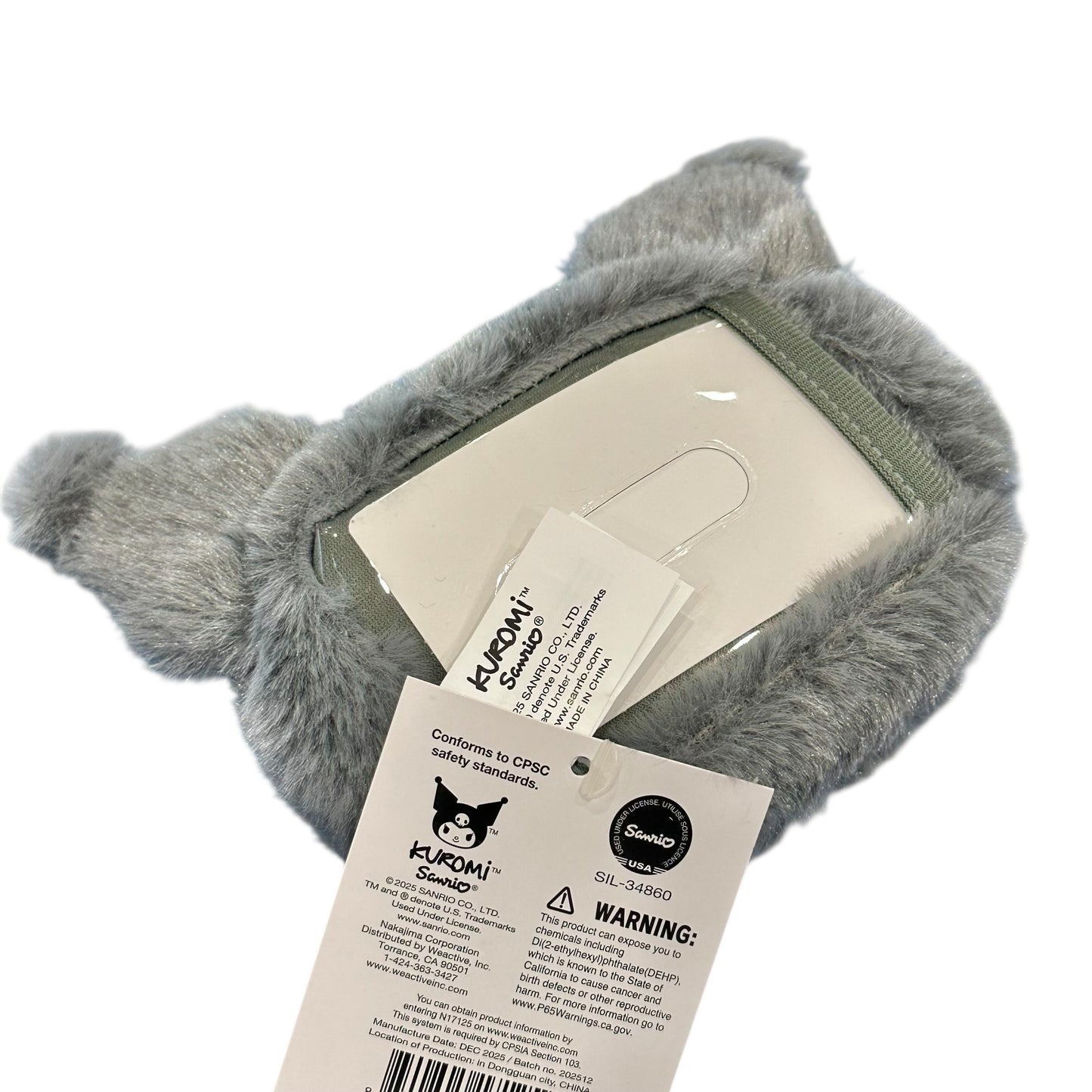 Kuromi Die-Cut Face ID Pocket