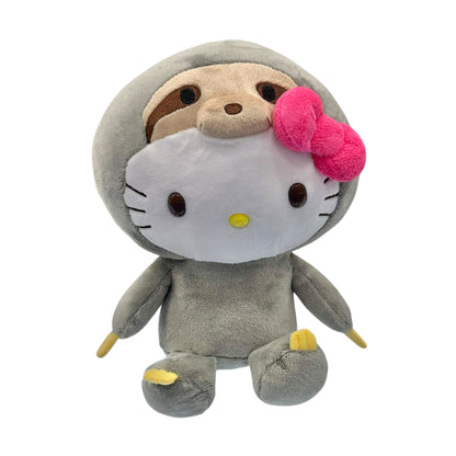 Hello Kitty "Sloth Tropical Animal" 7in Plush