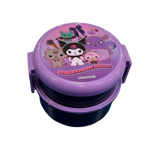 Kuromi Round Bento Lunch Box