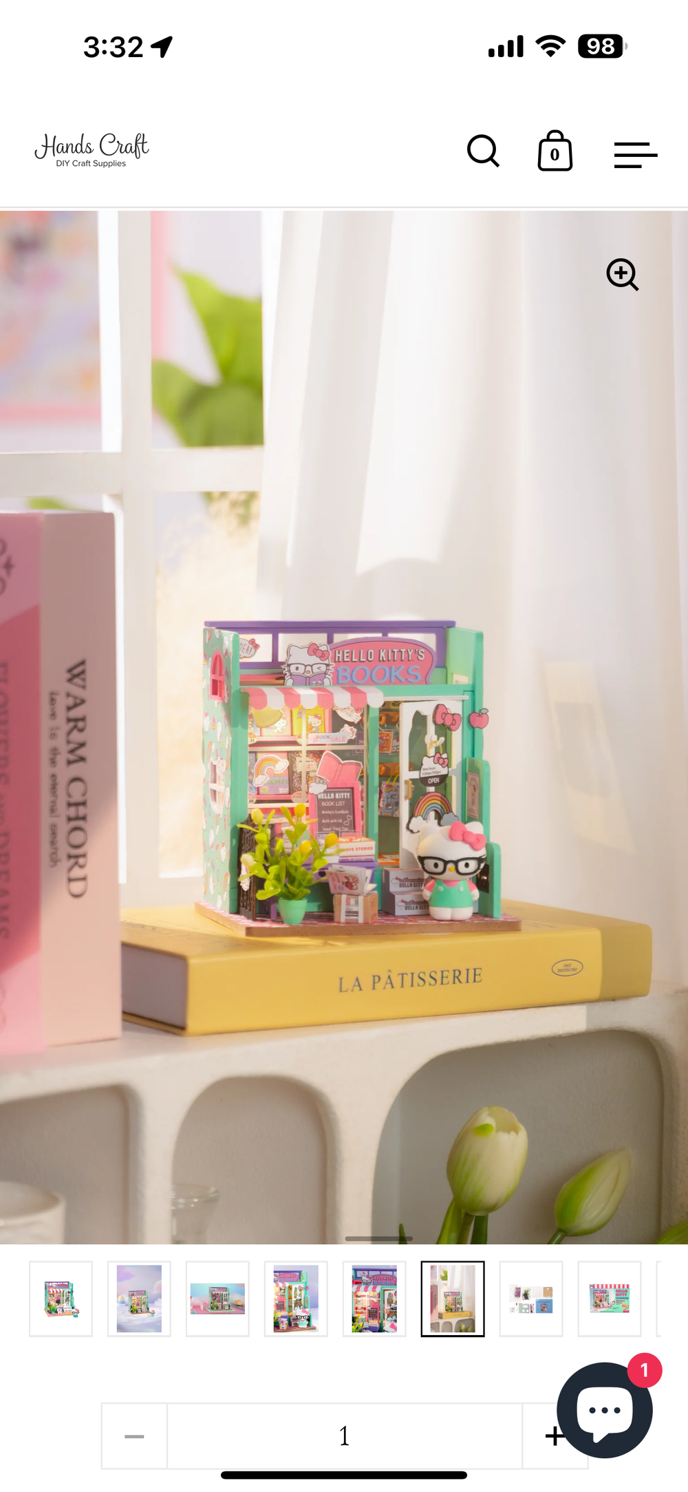 Hello Kitty DIY Miniature Bookstore