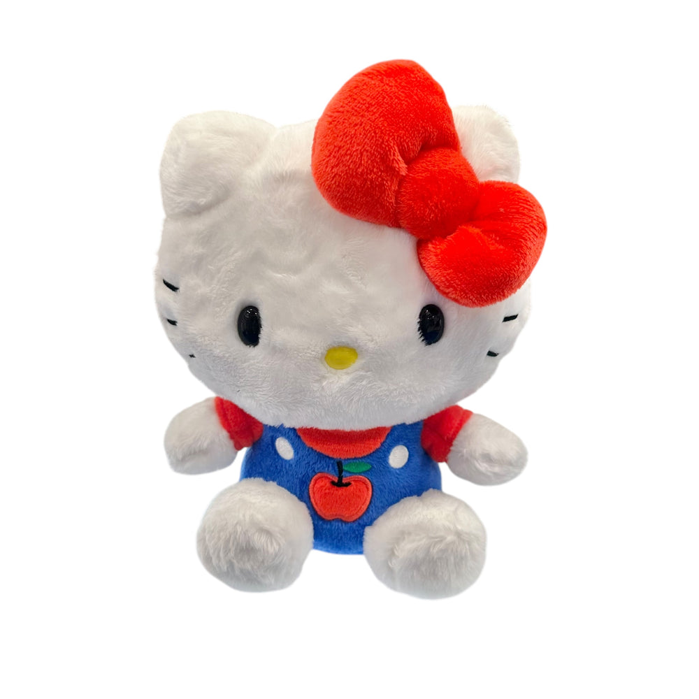 Hello Kitty "Blue Overalls Classic" Mascot Plush