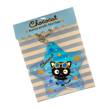 Chococat "Tropical" Aurora Acrylic Keychain