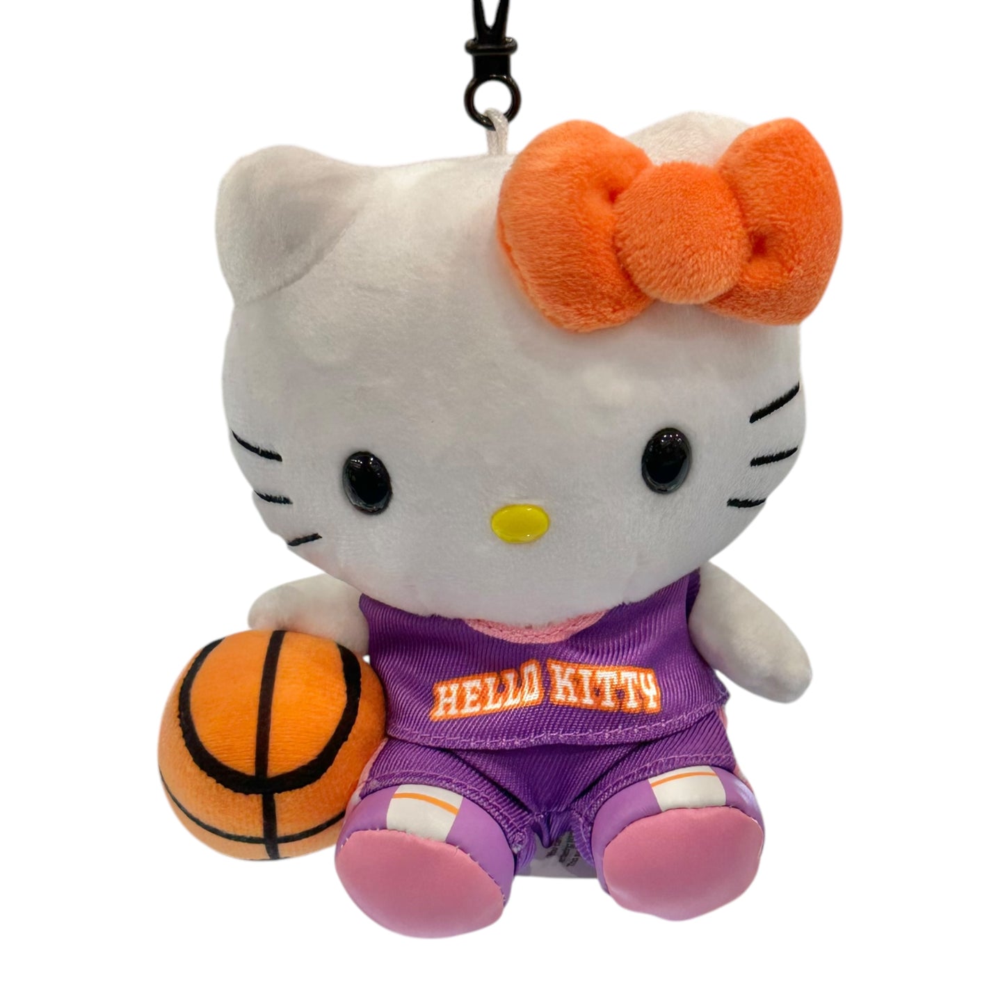 Hello Kitty "Basketball Club Activities" Mascot Clip On