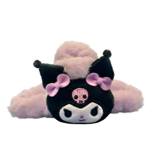 Kuromi Plush Hair Clip