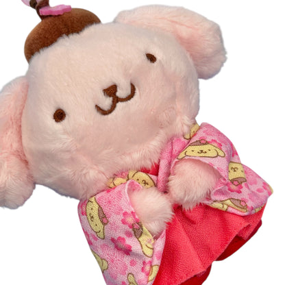 Pompompurin "Sakura Kimono" Mascot Clip On