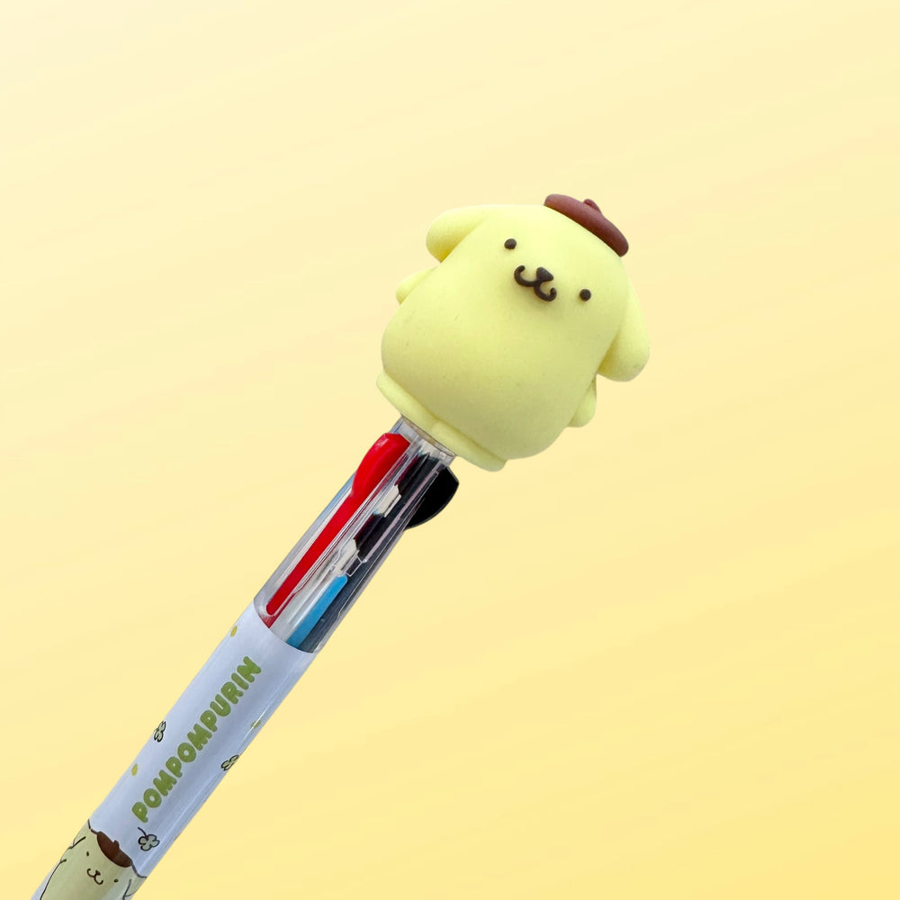 Pompompurin Figure 3 Color Ballpoint Pen