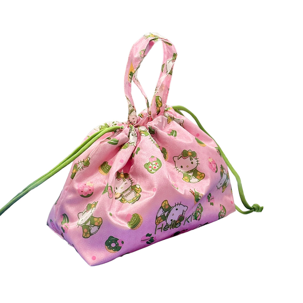 Hello Kitty "Matcha" Drawstring Bag