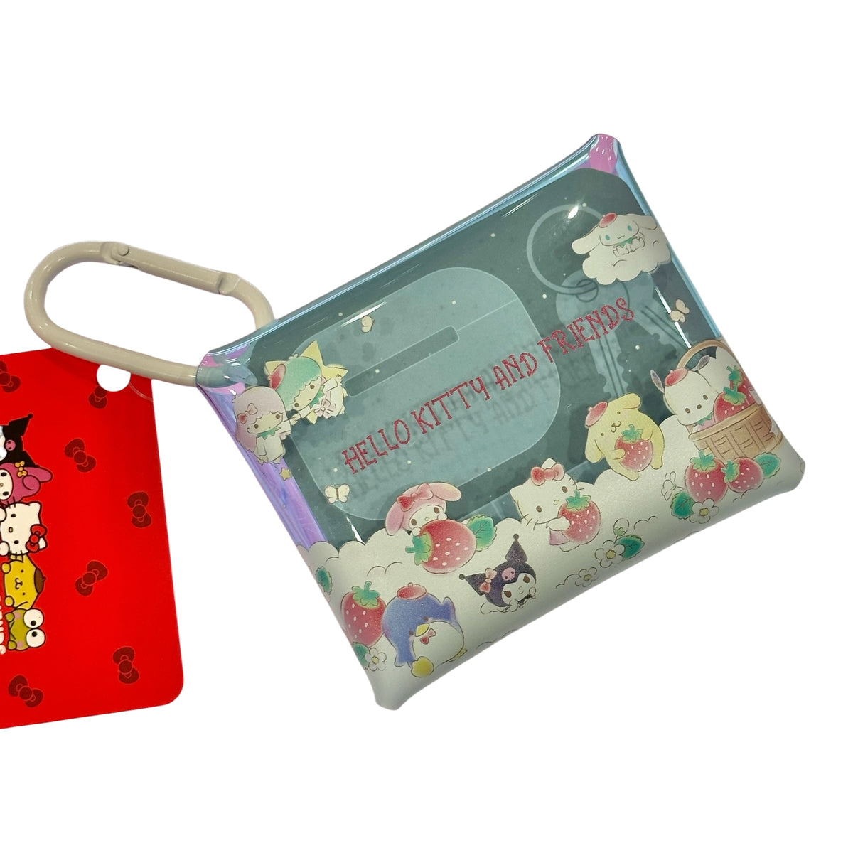 Sonix x Hello Kitty & Friends "Strawberries" PVC Earbud Pouch