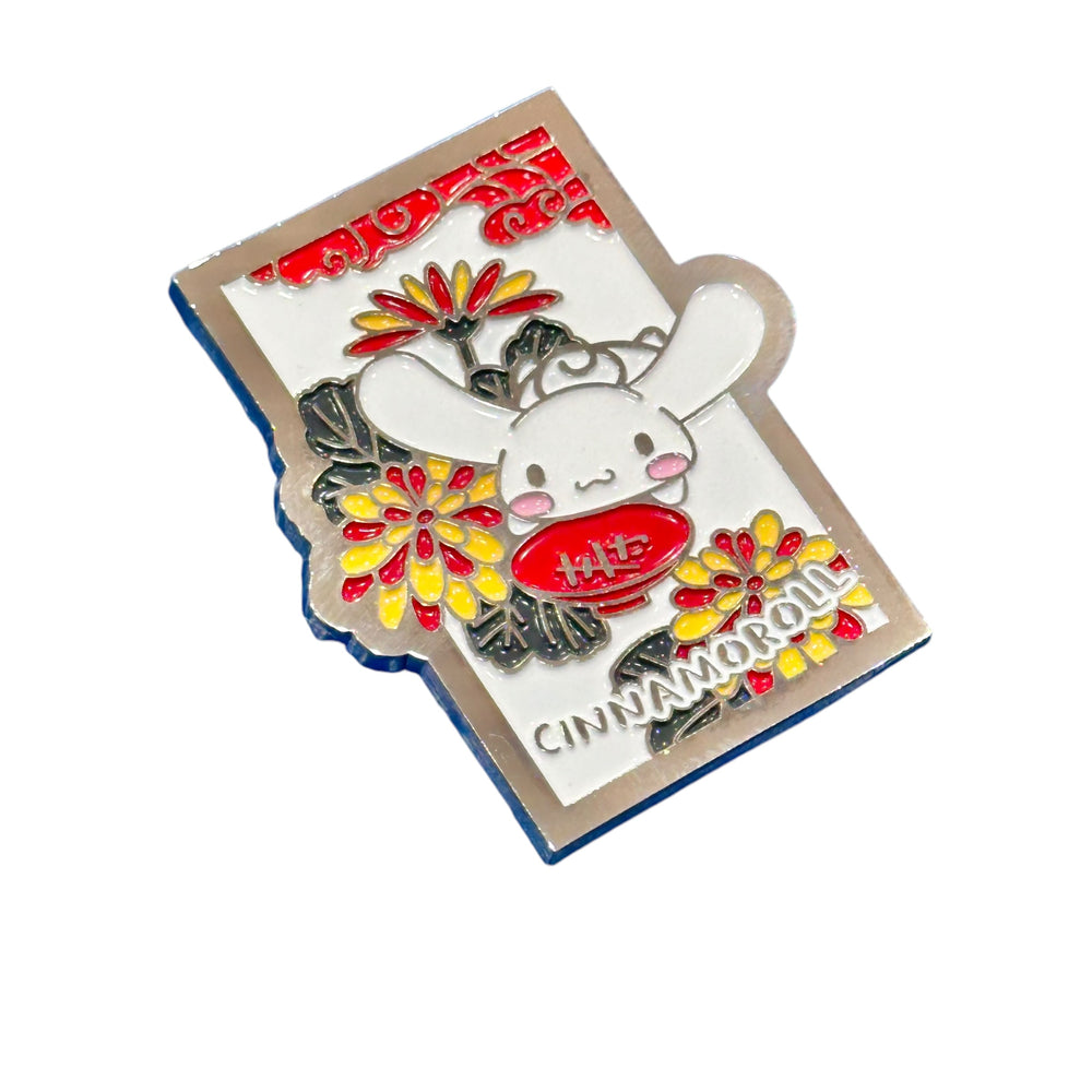 Cinnamoroll "Hanafuda" Pin Badge